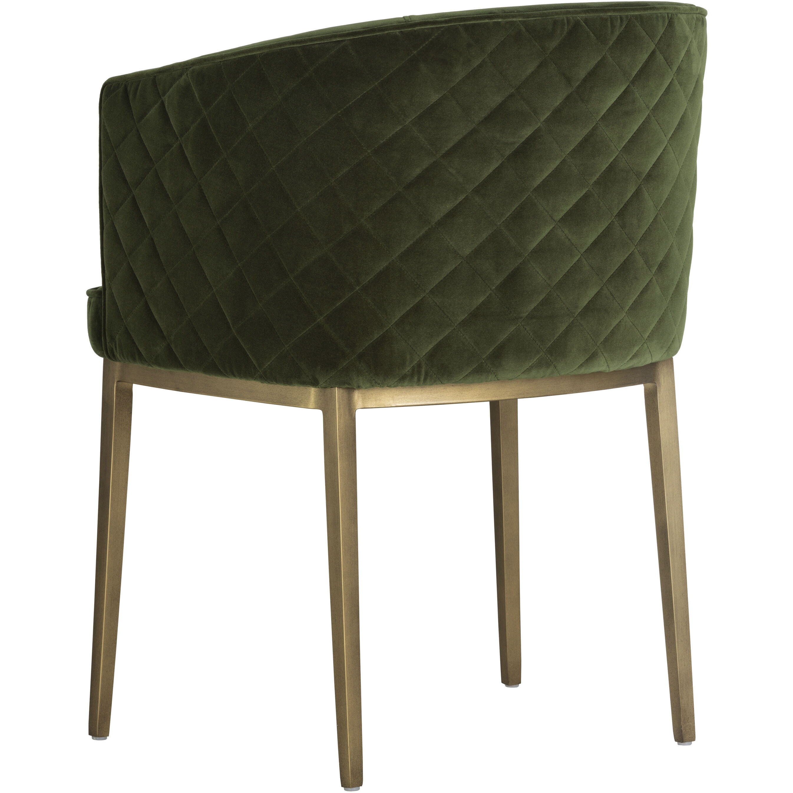 Cornella Forest Green Dining Armchair